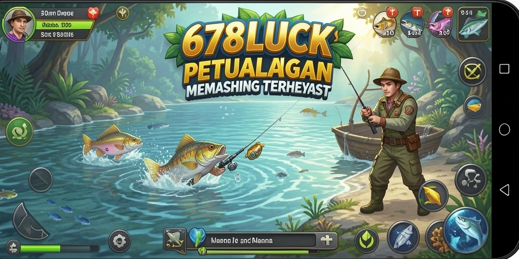 Gameplay memancing yang seru di 678LUCK.