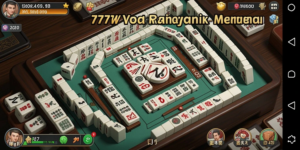 Gameplay Mahjong yang menantang dan menghibur di 7777W.