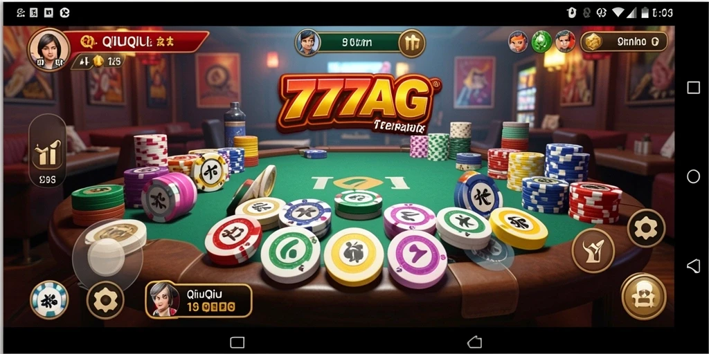 Gameplay QiuQiu yang menegangkan dan penuh strategi.