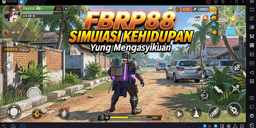 Screenshot dari gameplay <strong>FBRP88</strong> yang menunjukkan interaksi karakter.