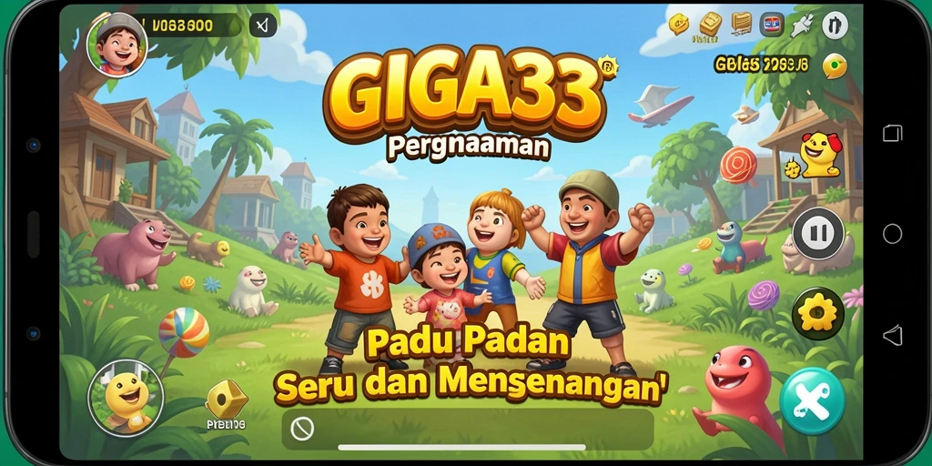 Gameplay seru GIGA33 dengan tantangan Match-3 yang menarik.