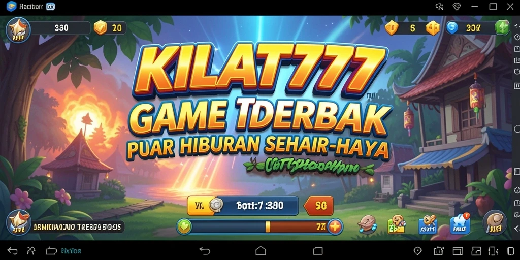 Tampilan gameplay KILAT777 yang mengasyikkan dan penuh warna.