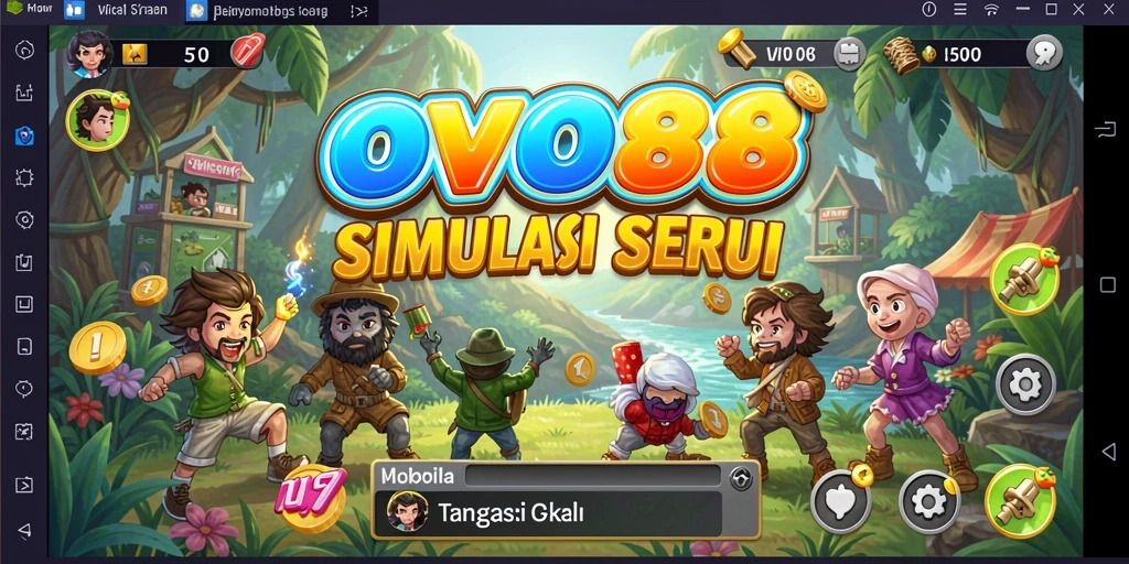 Tampilan screenshot OVO88 menunjukkan gameplay Simulation yang mengasyikkan.