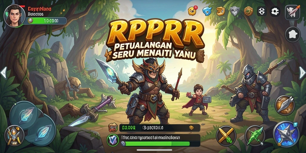 Tampilan gameplay RPRR yang epik dan menantang.