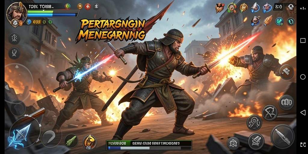 Tampilan seru gameplay Fighting di TO88 yang mendebarkan.