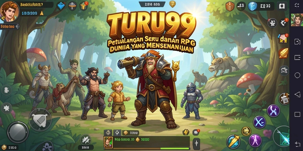 Tangkap momen seru dalam gameplay RPG TURU99 yang mendebarkan.