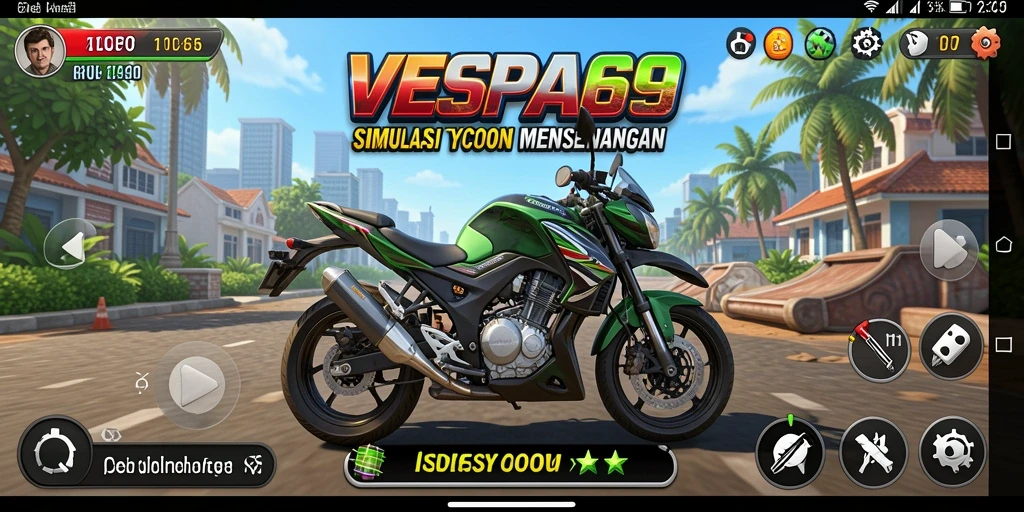 Gameplay VESPA69 yang menarik dan penuh strategi.